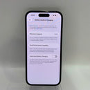 iPhone 14 Pro 256GB အနက်ရောင် 98% ဘက်ထရီ 87% စက်ပစ္စည်းသည် ကွန်ရက်အခကြေးငွေအားလုံးကို ပေးဆောင်ပြီး Apple International (မျက်နှာပြင်ကြီး ခြစ်ရာများ) - HH4418 