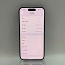 iPhone 15 Pro 128GB အဖြူရောင် 98% ဘက္ထရီ 87% Apple International (LKCH ကင်မရာ၊ ခြစ်ရာများ၊ ကျောညိုရောင်) - HH8953 