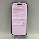 iPhone 14 Pro 128GB ခရမ်းရောင် 98% ဘက္ထရီ 100% စက်ပစ္စည်းသည် ကွန်ရက်အခကြေးငွေအားလုံးကို ပေးချေပြီး Apple International (အစားထိုး ဘက်ထရီ၊ 3x အစက်များ) ကဲ့သို့ အသုံးပြုထားသည် - HH5411 