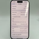 iPhone 15 Pro 128GB အဖြူရောင် 98% ဘက္ထရီ 87% Apple International (LKCH ကင်မရာ၊ ခြစ်ရာများ၊ ကျောညိုရောင်) - HH8953 
