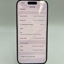 iPhone 15 Pro 128GB အဖြူရောင် 98% ဘက္ထရီ 87% Apple International (LKCH ကင်မရာ၊ ခြစ်ရာများ၊ ကျောညိုရောင်) - HH8953 