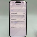 iPhone 15 Pro 128GB အဖြူရောင် 98% ဘက္ထရီ 87% Apple International (LKCH ကင်မရာ၊ ခြစ်ရာများ၊ ကျောညိုရောင်) - HH8953 