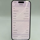 iPhone 15 Pro 128GB အဖြူရောင် 98% ဘက္ထရီ 87% Apple International (LKCH ကင်မရာ၊ ခြစ်ရာများ၊ ကျောညိုရောင်) - HH8953 