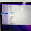 Macbook Pro 2019 13.3လက်မ မီးခိုးရောင် Intel Core i7/RAM 16GB/SSD 256GB 97% ဘက်ထရီ 100% BPTA (အစားထိုး ဘက်ထရီ၊ ခြစ်ရာများ၊ နက်ရှဲလ်) 