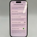 iPhone 14 Pro 256GB အဖြူရောင် 98% ဘက်ထရီ 85% နိုင်ငံတကာ DCM (DCM ဆင်းမ်မရှိပါ - 3x အစက်အပြောက်များ) - HH9209 