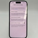 iPhone 14 Pro 128GB ငွေရောင် 98% ဘက္ထရီ 85% International SB (SB မှ SIM မရှိပါ - အစားထိုး ဘက်ထရီ - အစွန်းတွင် ခြစ်ရာများ၊ 0.5x/3x အစက်များ) - HH3747 