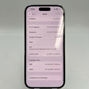 iPhone 14 Pro 128GB ငွေရောင် 98% ဘက္ထရီ 85% International SB (SB မှ SIM မရှိပါ - အစားထိုး ဘက်ထရီ - အစွန်းတွင် ခြစ်ရာများ၊ 0.5x/3x အစက်များ) - HH3747 