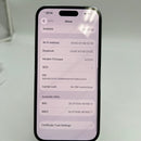 iPhone 14 Pro 128GB ငွေရောင် 98% ဘက္ထရီ 85% International SB (SB မှ SIM မရှိပါ - အစားထိုး ဘက်ထရီ - အစွန်းတွင် ခြစ်ရာများ၊ 0.5x/3x အစက်များ) - HH3747 