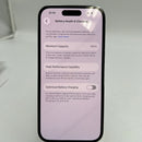iPhone 14 Pro 128GB ငွေရောင် 98% ဘက္ထရီ 85% International SB (SB မှ SIM မရှိပါ - အစားထိုး ဘက်ထရီ - အစွန်းတွင် ခြစ်ရာများ၊ 0.5x/3x အစက်များ) - HH3747 