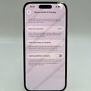 iPhone 14 Pro 256GB အဖြူရောင် 98% ဘက်ထရီ 85% နိုင်ငံတကာ DCM (DCM ဆင်းမ်မရှိပါ - 3x အစက်အပြောက်များ) - HH9209 