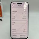 iPhone 15 Pro 128GB အနက်ရောင် 98% ဘက်ထရီ 88% နိုင်ငံတကာ SB (SB မှ ဆင်းမ်ကဒ်မရှိပါ - 0.5x အစက်အပြောက်များ၊ အစွန်းများ၊ ခြစ်ရာများ) - HH7283 