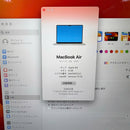 Macbook Air 2023 15 လက်မ အဖြူရောင် Apple M2/RAM 8GB/SSD 256GB 98% ဘက်ထရီ 86% BPΤΑ 