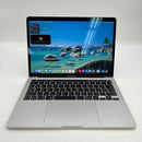 MacBook Pro 2020 13.3လက်မ ငွေရောင် Intel Core i7/ RAM 16GB/ SSD 512GB 98% ဘက်ထရီ 85% BPTN 152 ကြိမ် အားသွင်းခြင်း (အစွန်းများ) 