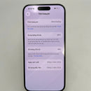 iPhone 15 Pro 256GB အနက်ရောင် 98% ဘက္ထရီ 87% နိုင်ငံတကာ AU မှ (AU sim - ခြစ်ရာဆေးအစွန်းများ၊ ကျောညိုရောင်၊ 0.5x/3x အစက်များ) - HH7140 