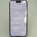 iPhone 15 Pro 256GB အပြာရောင် တိုက်တေနီယမ် ဘက်ထရီ ၉၈%၊ ၈၇%၊ AU မှ နိုင်ငံတကာဗားရှင်း (AU SIM မသုံးပါ - အနားစွန်းများတွင် ခြစ်ရာများ၊ bezel တွင် ဆေးခြစ်ရာများ) - HH1994
