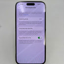 iPhone 14 Pro Max 128GB ခရမ်းရောင် 98% ဘက်ထရီ 85% Apple International (ခြစ်ရာအစွန်းများ) - HH8952 