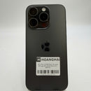 iPhone 15 Pro 128GB အနက်ရောင် 98% ဘက္ထရီ 100% International Apple (နောက်ကျောအညိုရောင်၊ ခြစ်ရာအစွန်းများ၊ DTP) - HH3204 