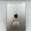 iPad Mini 4 7.9" 128GB ငွေရောင် 4G + Wifi 98% ဘက်ထရီ 100% (ဘက်ထရီ အစားထိုး) 