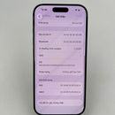 iPhone 16 Pro 256GB သဘာဝ 98% ဘက္ထရီ 93% နိုင်ငံတကာ SB (SB မှ SIM မရှိပါ - နောက်ကျော အနက်ရောင်၊ စခရင် ခြစ်ရာများ) - HH6491 