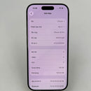 iPhone 16 Pro 256GB သဘာဝ 98% ဘက္ထရီ 93% နိုင်ငံတကာ SB (SB မှ SIM မရှိပါ - နောက်ကျော အနက်ရောင်၊ စခရင် ခြစ်ရာများ) - HH6491 
