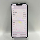 iPhone 14 128GB White 98% ဘက်ထရီ 87% International AU (AU sim မသုံးပါ - မျက်နှာပြင်ခြစ်၊ လိမ္မော်ရောင်အစွန်း) - HH9149 