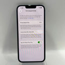iPhone 14 128GB White 98% ဘက်ထရီ 87% International AU (AU sim မသုံးပါ - မျက်နှာပြင်ခြစ်၊ လိမ္မော်ရောင်အစွန်း) - HH9149 