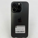 iPhone 15 Pro 256GB အနက်ရောင် 98% ဘက္ထရီ 87% နိုင်ငံတကာ AU မှ (AU sim - ခြစ်ရာဆေးအစွန်းများ၊ ကျောညိုရောင်၊ 0.5x/3x အစက်များ) - HH7140 