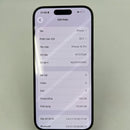 iPhone 15 Pro 128GB အနက်ရောင် 98% ဘက်ထရီ 88% နိုင်ငံတကာ SB (SB မှ ဆင်းမ်ကဒ်မရှိပါ - 0.5x အစက်အပြောက်များ၊ အစွန်းများ၊ ခြစ်ရာများ) - HH7283 