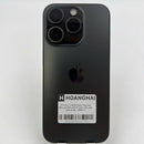 iPhone 15 Pro 128GB အနက်ရောင် 98% ဘက်ထရီ 88% နိုင်ငံတကာ SB (SB မှ ဆင်းမ်ကဒ်မရှိပါ - 0.5x အစက်အပြောက်များ၊ အစွန်းများ၊ ခြစ်ရာများ) - HH7283 