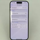 iPhone 15 Pro 128GB အဖြူရောင် 98% ဘက္ထရီ 87% Apple International (LKCH ကင်မရာ၊ ခြစ်ရာများ၊ ကျောညိုရောင်) - HH8953 