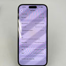 iPhone 14 Pro Max 128GB ခရမ်းရောင် 98% ဘက်ထရီ 85% Apple International (ခြစ်ရာအစွန်းများ) - HH8952 