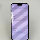 iPhone 14 Pro Max 128GB ခရမ်းရောင် 98% ဘက်ထရီ 85% Apple International (ခြစ်ရာအစွန်းများ) - HH8952 