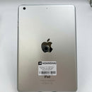 iPad Mini 2 7.9" 16GB ငွေရောင် Wifi 100% ဘက်ထရီ (အစားထိုး ဘက်ထရီ၊ အဖြူရောင် စခရင်) 