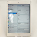 iPad Mini 2 7.9" 16GB ငွေရောင် Wifi 100% ဘက်ထရီ (အစားထိုး ဘက်ထရီ၊ အဖြူရောင် စခရင်) 