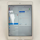 iPad Mini 2 7.9" 16GB ငွေရောင် Wifi 100% ဘက်ထရီ (အစားထိုး ဘက်ထရီ၊ အဖြူရောင် စခရင်) 