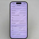iPhone 15 Pro 128GB အဖြူရောင် 98% ဘက္ထရီ 87% Apple International (LKCH ကင်မရာ၊ ခြစ်ရာများ၊ ကျောညိုရောင်) - HH8953 
