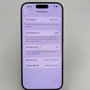 iPhone 15 Pro 128GB အဖြူရောင် 98% ဘက္ထရီ 87% Apple International (LKCH ကင်မရာ၊ ခြစ်ရာများ၊ ကျောညိုရောင်) - HH8953 