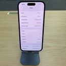 iPhone 14 Pro 128GB ခရမ်းရောင် 98% ဘက္ထရီ 100% စက်ပစ္စည်းသည် ကွန်ရက်အခကြေးငွေအားလုံးကို ပေးချေပြီး Apple International (အစားထိုး ဘက်ထရီ၊ 3x အစက်များ) ကဲ့သို့ အသုံးပြုထားသည် - HH5411 