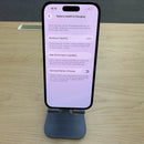 iPhone 14 Pro 128GB ခရမ်းရောင် 98% ဘက္ထရီ 100% စက်ပစ္စည်းသည် ကွန်ရက်အခကြေးငွေအားလုံးကို ပေးချေပြီး Apple International (အစားထိုး ဘက်ထရီ၊ 3x အစက်များ) ကဲ့သို့ အသုံးပြုထားသည် - HH5411 