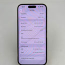iPhone 14 Pro Max 128GB ခရမ်းရောင် 98% ဘက်ထရီ 85% Apple International (ခြစ်ရာအစွန်းများ) - HH8952 