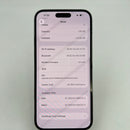 iPhone 14 Pro Max 128GB ခရမ်းရောင် 98% ဘက်ထရီ 85% Apple International (ခြစ်ရာအစွန်းများ) - HH8952 