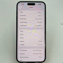 iPhone 15 Plus 128GB ပန်းရောင် 98% ဘက်ထရီ 88% International Apple - HH1590 