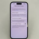 iPhone 14 Pro 128GB ခရမ်းရောင် 98% ဘက္ထရီ 100% နိုင်ငံတကာ DCM ( DCM ဆင်းမ်အသုံးပြုခြင်းမရှိပါ - ဘက်ထရီကို အစားထိုးထားခြင်း၊ 0.5x/3x အစက်အပြောက်များ၊ လိမ္မော်ရောင်အစွန်းတွင် ခြစ်ရာများ၊ ဆေးခြယ်ထားသော အစွန်းများပေါ်တွင် ခြစ်ရာများ - HH4287 