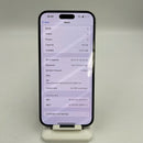 iPhone 14 Pro Max 128GB ခရမ်းရောင် 98% ဘက်ထရီ 85% Apple International (ခြစ်ရာအစွန်းများ) - HH8952 