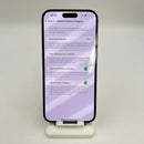iPhone 14 Pro Max 128GB ခရမ်းရောင် 98% ဘက်ထရီ 85% Apple International (ခြစ်ရာအစွန်းများ) - HH8952 