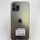 iPhone 12 Pro Max 128GB အနက်ရောင် 98% ဘက္ထရီ 100% စက်ပစ္စည်းသည် ကွန်ရက်အခကြေးငွေအားလုံးကို ပေးဆောင်ပြီး Apple International (ဘက်ထရီကို အစားထိုးခြင်း၊ အကွဲအပြဲ၊ အစွန်းများ၊ ခြစ်ရာများ၊ ကျောညိုရောင်) - HH0441 