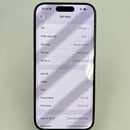 iPhone 15 Pro 128GB အဖြူရောင် 98% ဘက္ထရီ 87% Apple International (LKCH ကင်မရာ၊ ခြစ်ရာများ၊ ကျောညိုရောင်) - HH8953 