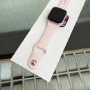 Apple Watch Series 9 45mm 4G + GPS 98% အနီရောင် အလူမီနီယမ် Case / Red Sport Band 