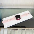 Apple Watch Series 9 45mm 4G + GPS 98% အနီရောင် အလူမီနီယမ် Case / Red Sport Band 