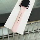 Apple Watch Series 9 45mm 4G + GPS 98% အနီရောင် အလူမီနီယမ် Case / Red Sport Band 